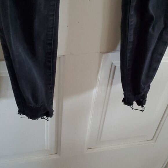 Maurices Black Distressed Skinny Jeans - Picture 4 of 10